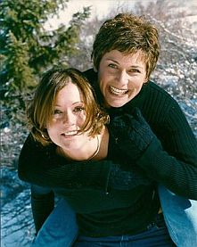 Angie and Belinda Hoole in Aspen, Colorado